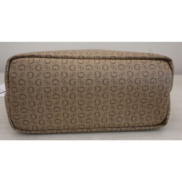 Guess V7200081 Mocha Brwn Logo Print Junction Travel Insulated Cutout Lunch Tote - Picture 5 of 8